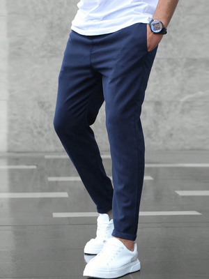 Atlden | Slim Fit Joggingbroek met Tunnelkoord