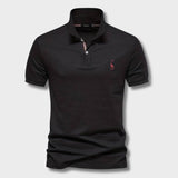 Henry | Slim Fit Klassiek Polo met stijlvolle contrastdetails