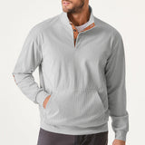Mason Ridge | Heren Rib Half-Zip Sweater