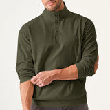 Mason Ridge | Heren Rib Half-Zip Sweater