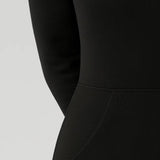 Dames Maxi Jurk Met Col En Lange Mouwen