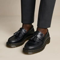 Heren Loafers Kwastjes Leer Casual Chic
