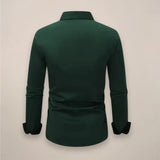 Heren Overhemd Slim Fit Stretch Zakelijk Elegant