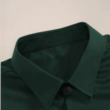 Heren Overhemd Slim Fit Stretch Zakelijk Elegant