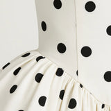Mini Jurk Dames - Halter Neck met Volumineuze Bolrok | Chique