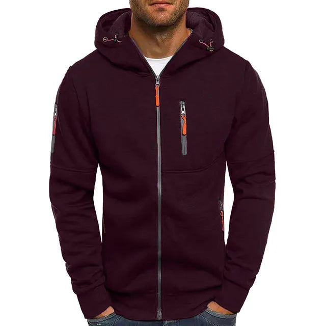 Thomas-Jan™ Comfortabele Heren Hoodie
