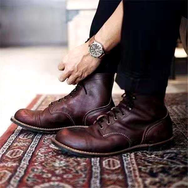 Lex™ Vintage Leren Herenschoenen