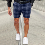Roxanne™ Heren Geruite Slim Fit Short