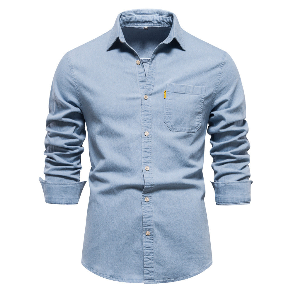 Isak | Denim Overhemd