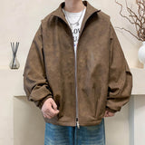 Fabian™ Vintage Faux Suede Jas