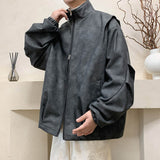 Fabian™ Vintage Faux Suede Jas