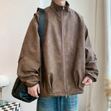 Fabian™ Vintage Faux Suede Jas