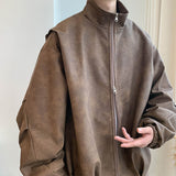 Fabian™ Vintage Faux Suede Jas