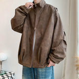 Fabian™ Vintage Faux Suede Jas