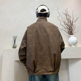 Fabian™ Vintage Faux Suede Jas