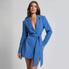 Dunja | Blazer-jurk met riem voor dames