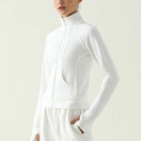 Mila | Sportieve Zip-Jack met Staande Kraag