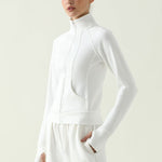 Mila | Sportieve Zip-Jack met Staande Kraag
