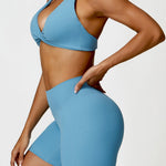 Iliane | Effen Naadloze Fitnessshorts