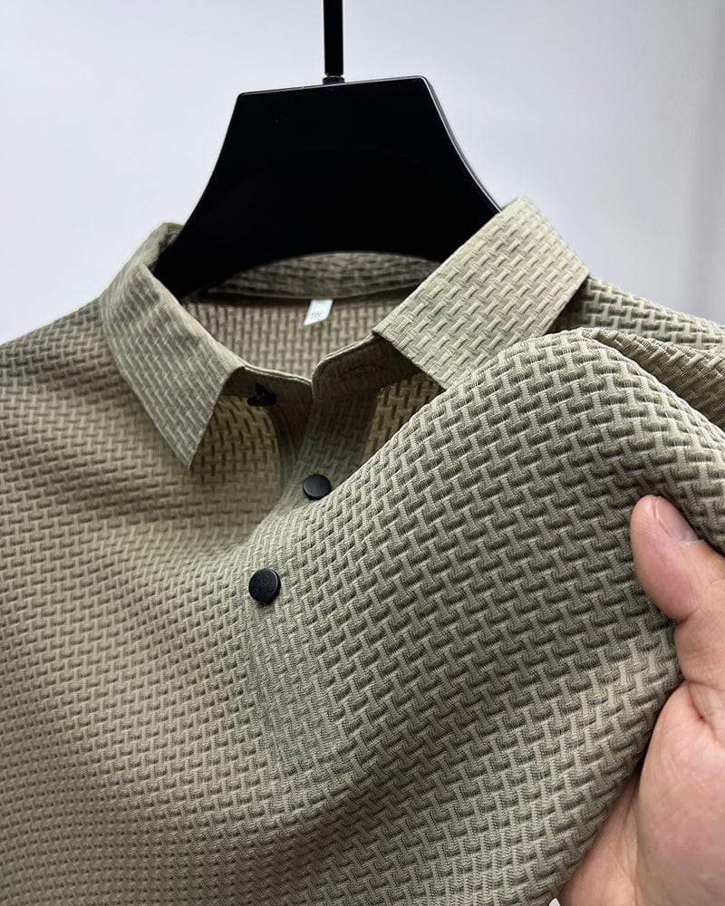 Morten | Heren Poloshirt van Mesh