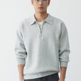 Sweatshirt™ met Polokraag | Comfortabel & Stijlvol | Relaxte Pasvorm