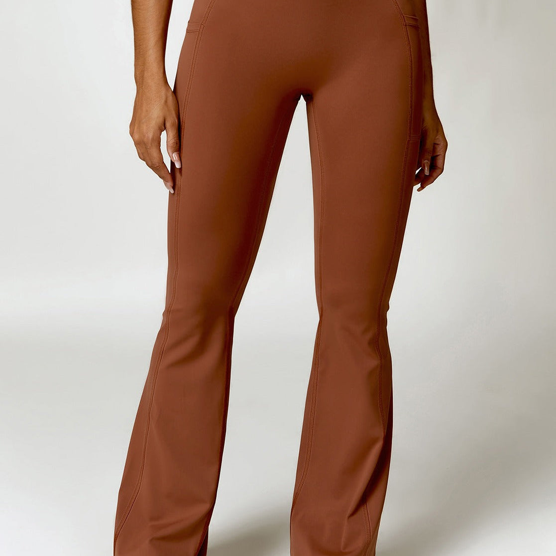 Serafina | Hoge Taille Flared Leggings met Figuurvormend Snit