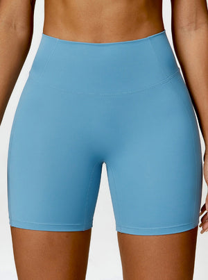 Iliane | Effen Naadloze Fitnessshorts