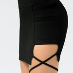 Selina | Sportieve Minirok met Vetersluiting