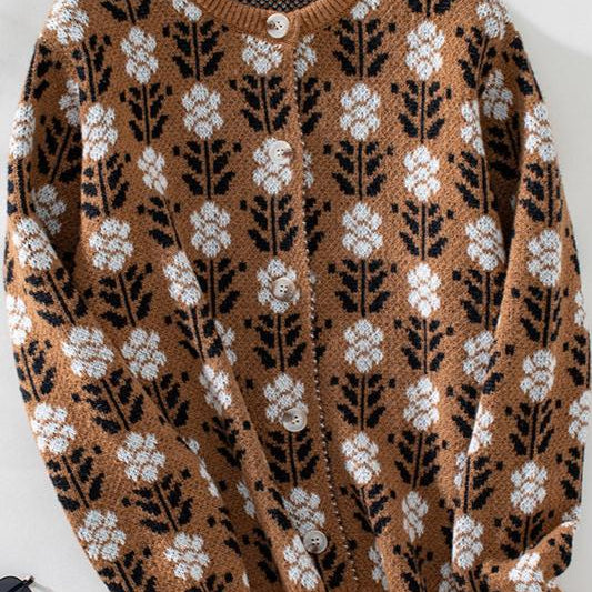 Jacquard™ Gebreide Trui | Acryl | Modern en Comfortabel
