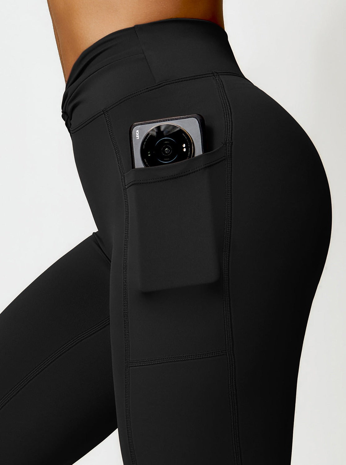 Elena | Hoge Taille Bootcut Leggings met Zakken