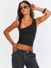 Odilia | Chic Eén-Schouder Uitsnede Tanktop