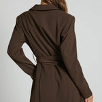 Dunja | Blazer-jurk met riem voor dames