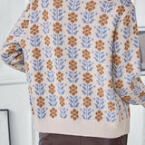 Jacquard™ Gebreide Trui | Acryl | Modern en Comfortabel