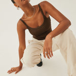 Philine | Mouwloze Crop-Camisole voor Vrouwen