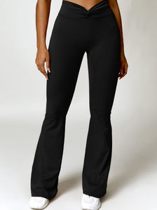Elena | Hoge Taille Bootcut Leggings met Zakken