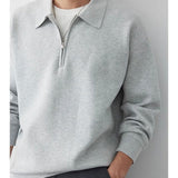 Sweatshirt™ met Polokraag | Comfortabel & Stijlvol | Relaxte Pasvorm