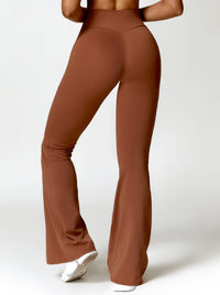 Serafina | Hoge Taille Flared Leggings met Figuurvormend Snit