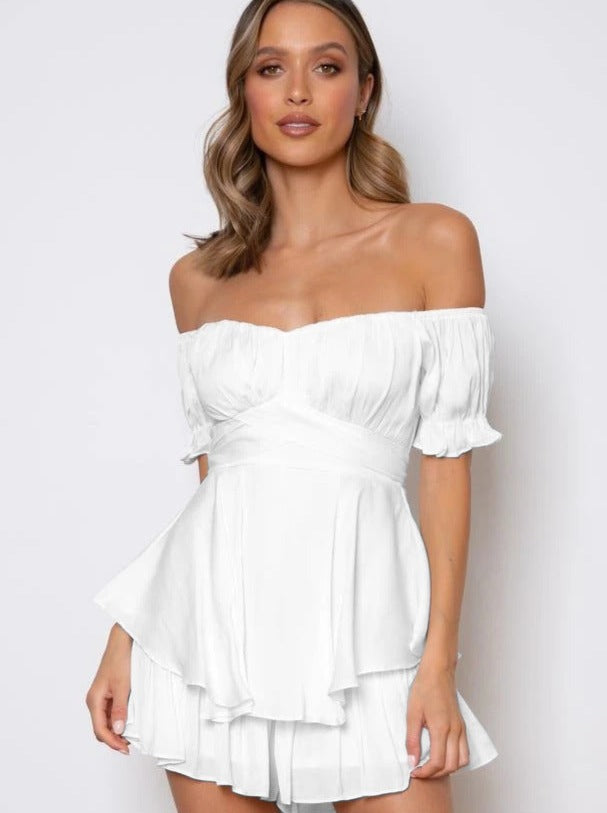 Filomena | Zomer Off-Shoulder Minidress