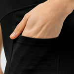 Selina | Sportieve Minirok met Vetersluiting