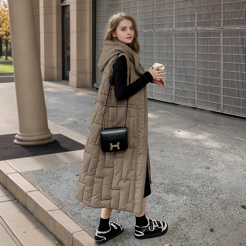 Lange™ Gewatteerde Jas Zonder Mouwen | Polyester | Warm en Stijlvol
