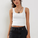 Romina | Geribbeld Tanktop voor Dames