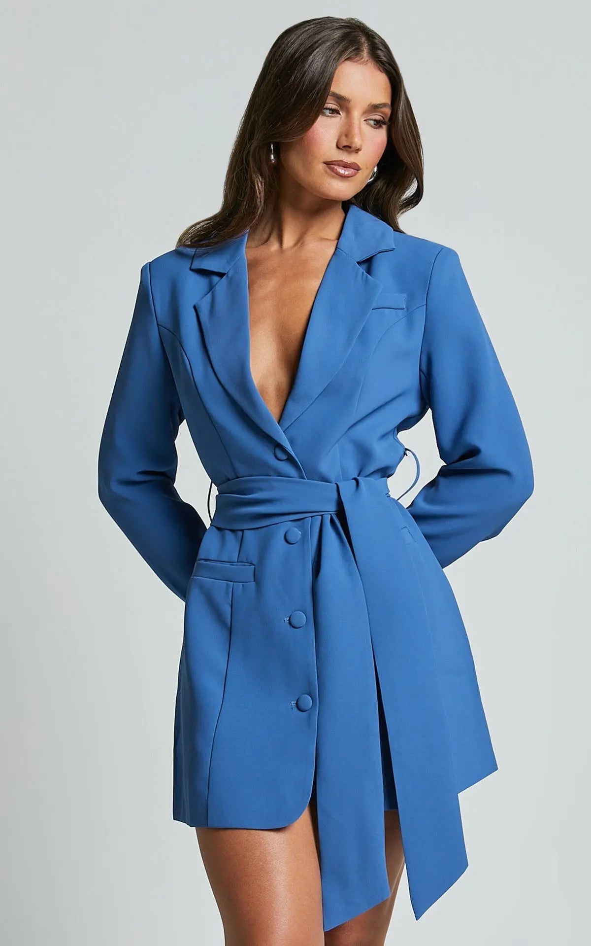 Dunja | Blazer-jurk met riem voor dames