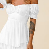 Filomena | Zomer Off-Shoulder Minidress