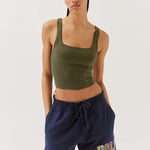 Ines | Trendy Geribbelde Tanktop voor Dames