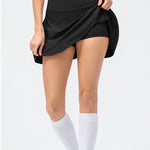 Sienna | Sportieve tennisrok met geïntegreerde shorts