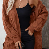 Kabelgebreide™ Cardigan | Acryl | Warm en Elegant