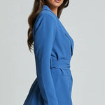 Dunja | Blazer-jurk met riem voor dames