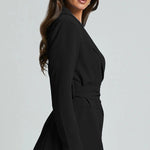 Dunja | Blazer-jurk met riem voor dames