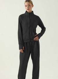Mira | Sportieve Zip-Jack met Staande Kraag