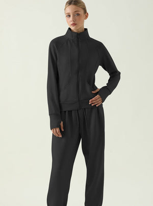 Mira | Sportieve Zip-Jack met Staande Kraag
